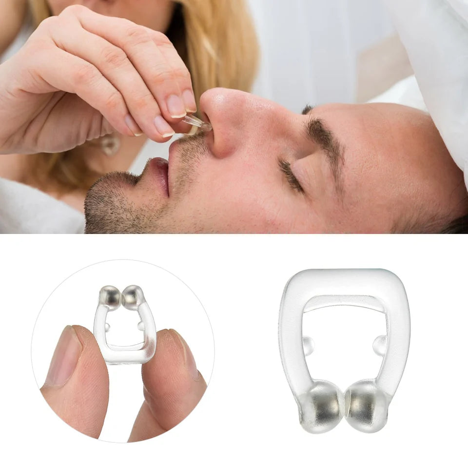 Clip nasal anti ronflement magnétique